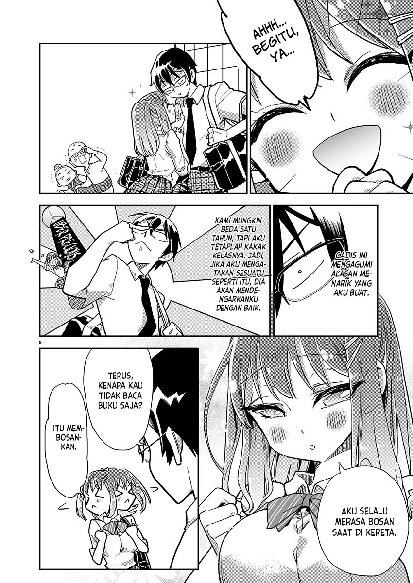Watashi no Shiranai, Senpai no 100-ko no Koto Chapter 1 - halaman 10
