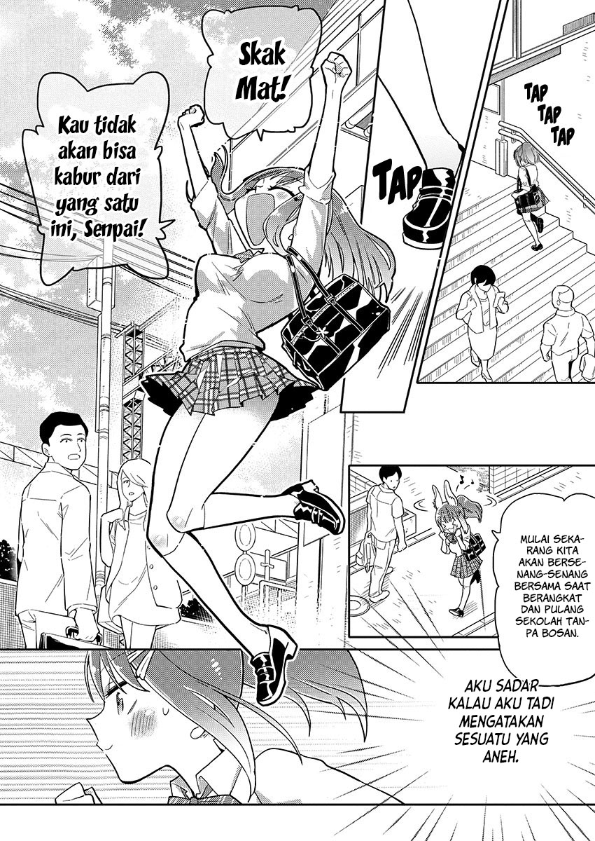 Watashi no Shiranai, Senpai no 100-ko no Koto Chapter 1 - halaman 16