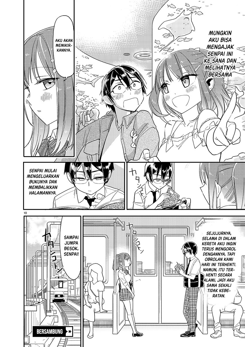 Watashi no Shiranai, Senpai no 100-ko no Koto Chapter 2 - halaman 11
