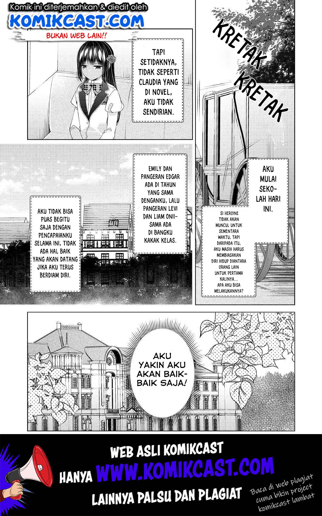 Watashi wa Akuyaku Reijou nanka ja Nai!!: Yamitsukai dakara tte Kanarazushimo Akuyaku dato Omouna yo Chapter 5 - halaman 3