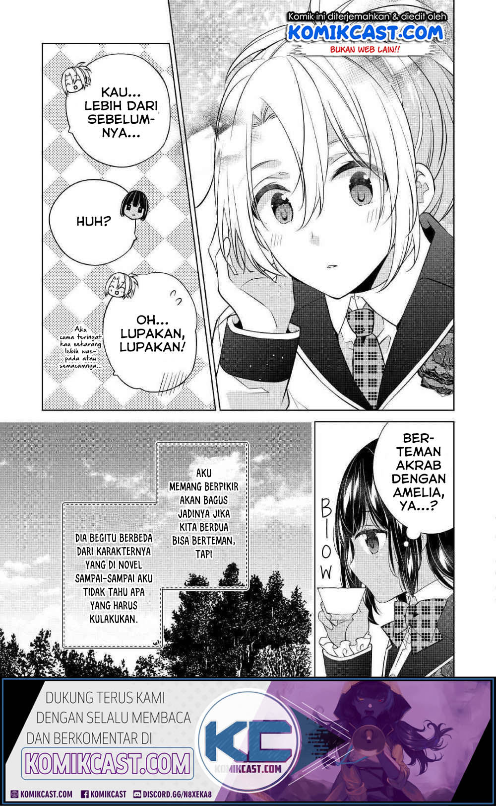 Watashi wa Akuyaku Reijou nanka ja Nai!!: Yamitsukai dakara tte Kanarazushimo Akuyaku dato Omouna yo Chapter 7 - halaman 6