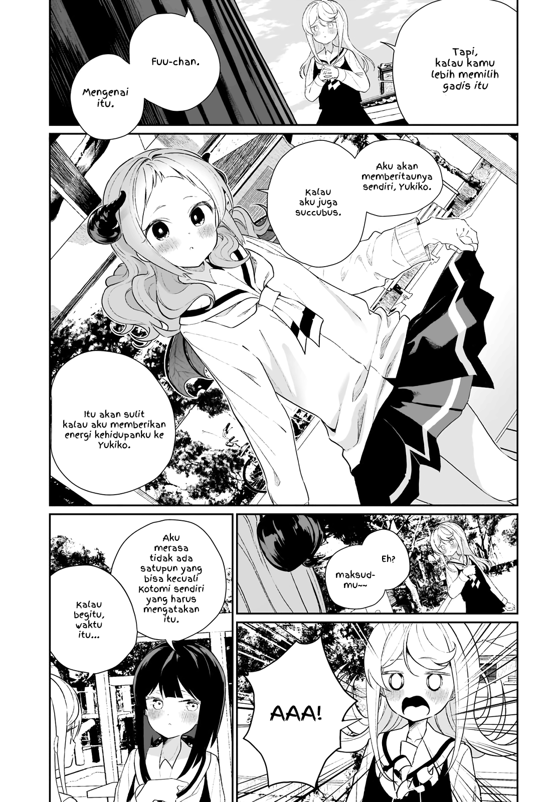 Watashi wa Succubus to Kiss wo Shita Chapter 11 - halaman 13