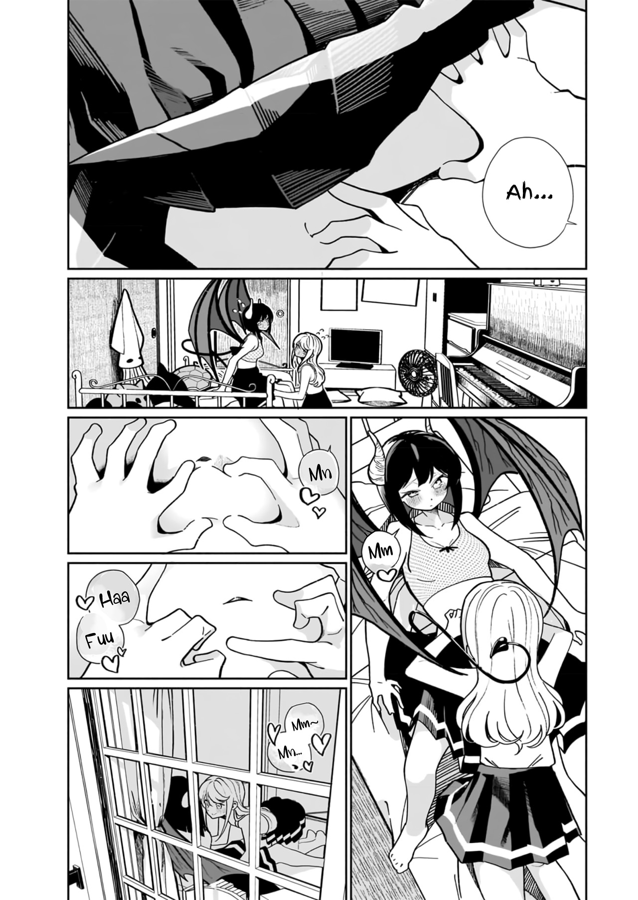 Watashi wa Succubus to Kiss wo Shita Chapter 14 - halaman 14