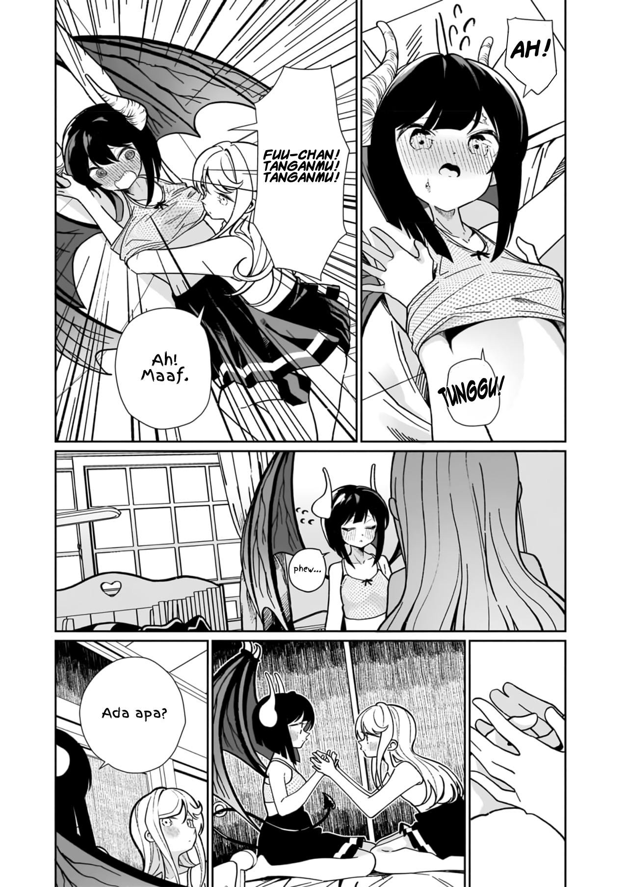 Watashi wa Succubus to Kiss wo Shita Chapter 14 - halaman 15