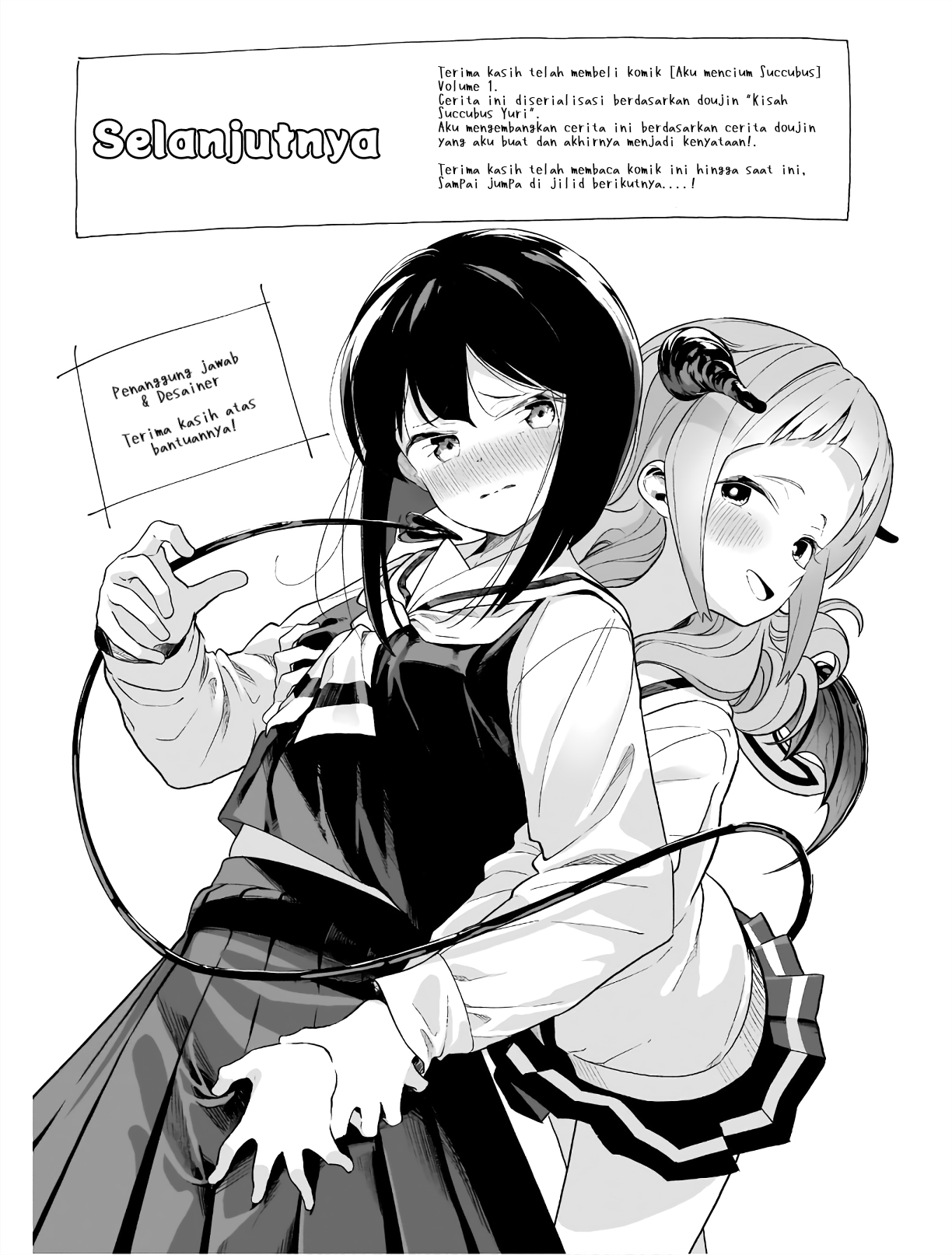 Watashi wa Succubus to Kiss wo Shita Chapter 7.5 - halaman 8