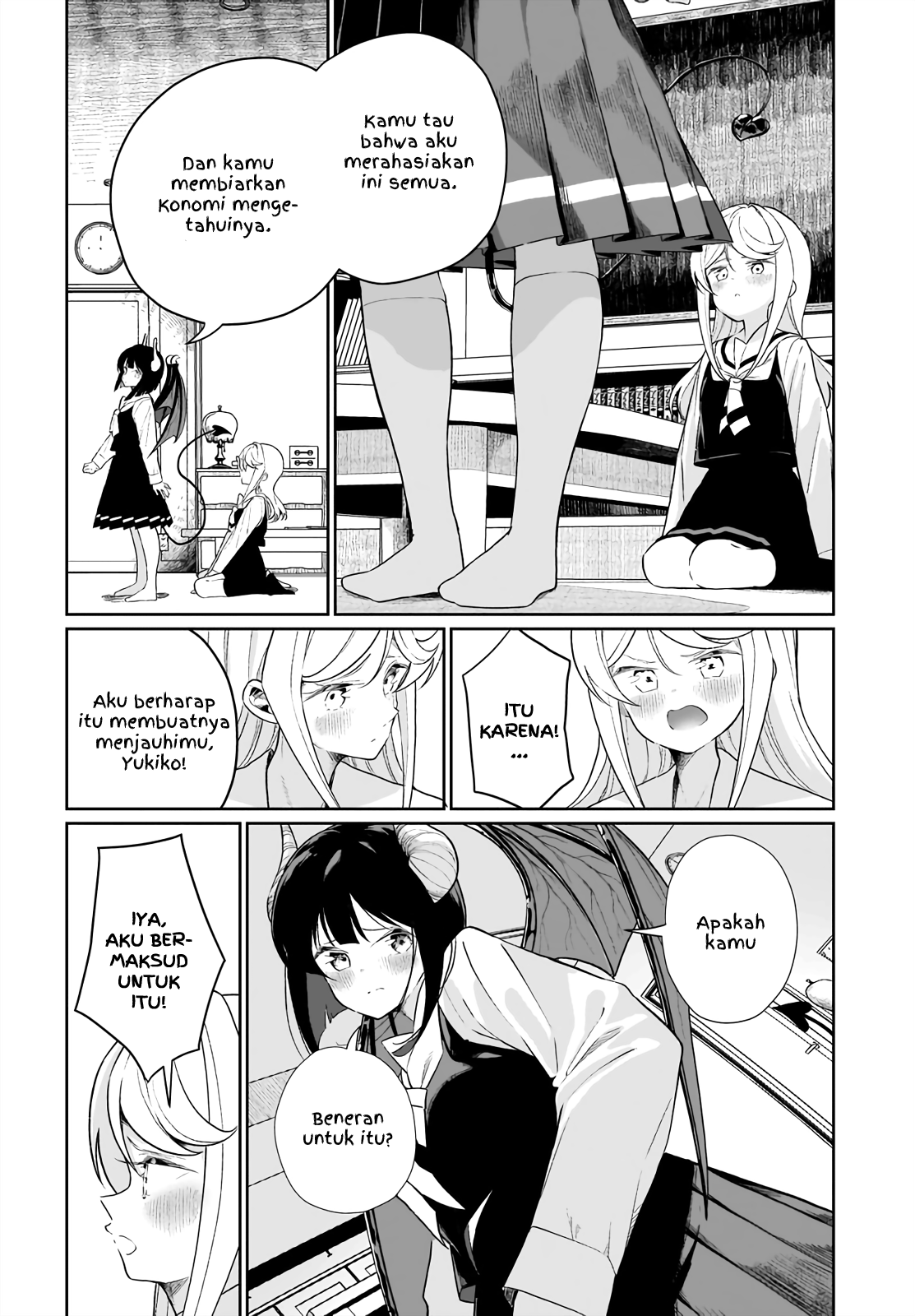 Watashi wa Succubus to Kiss wo Shita Chapter 9 - halaman 8