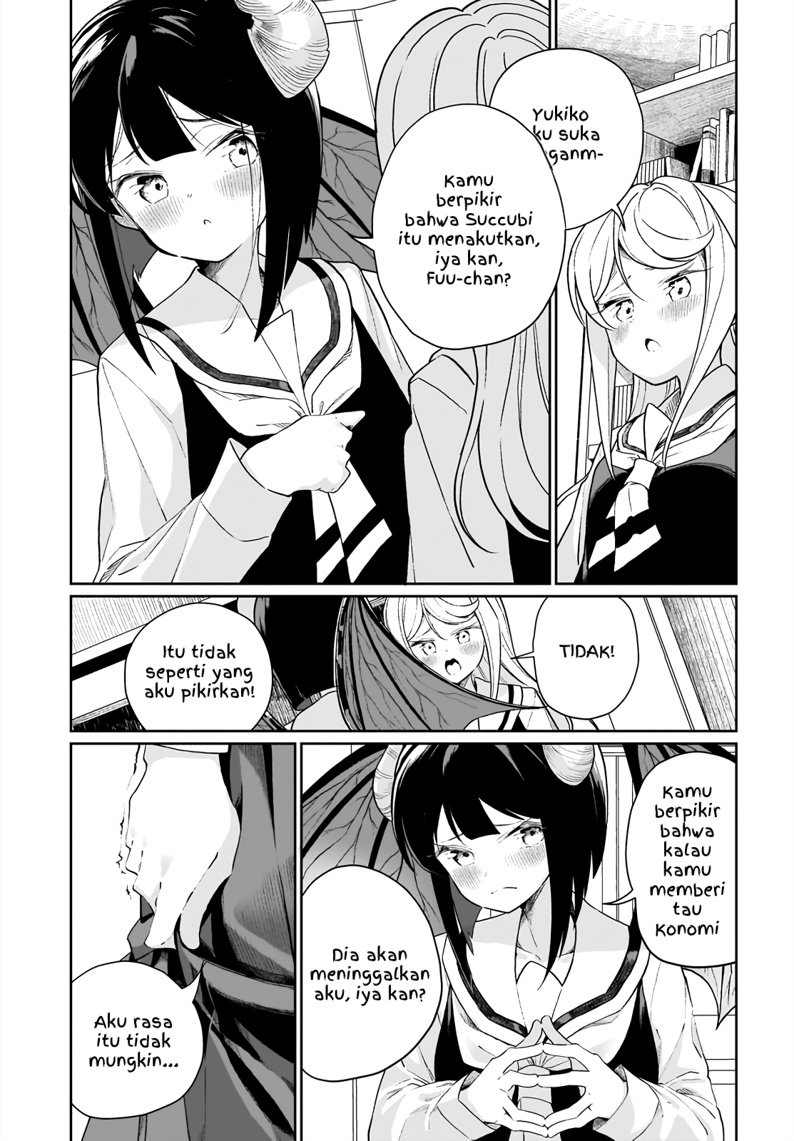 Watashi wa Succubus to Kiss wo Shita Chapter 9 - halaman 9