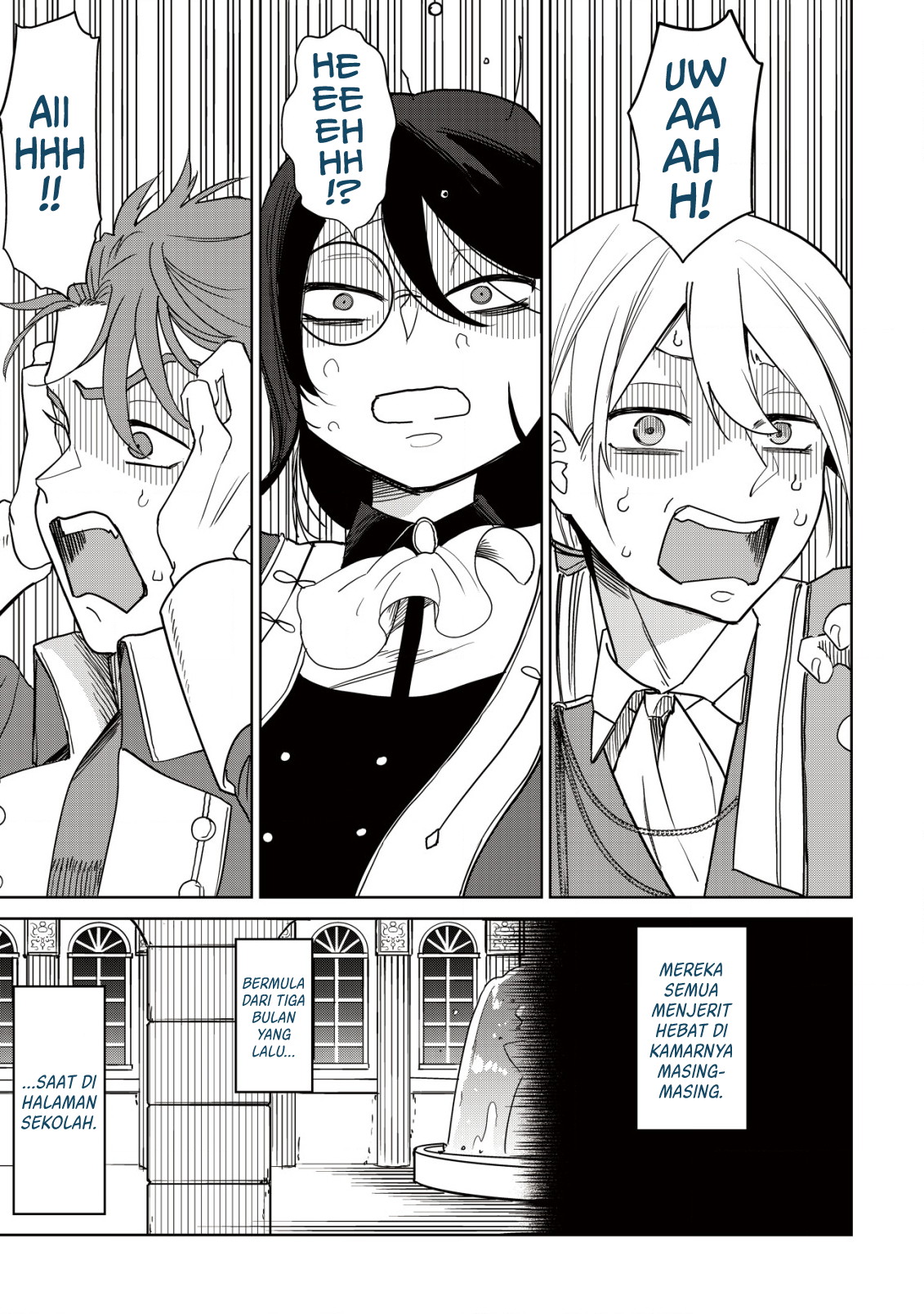 Watashi wo Oujihi ni Shitai no nara Mazu wa Anatatachi ga Shukujo no Otehon ni Natte Kudasai Chapter 1.1 - halaman 2