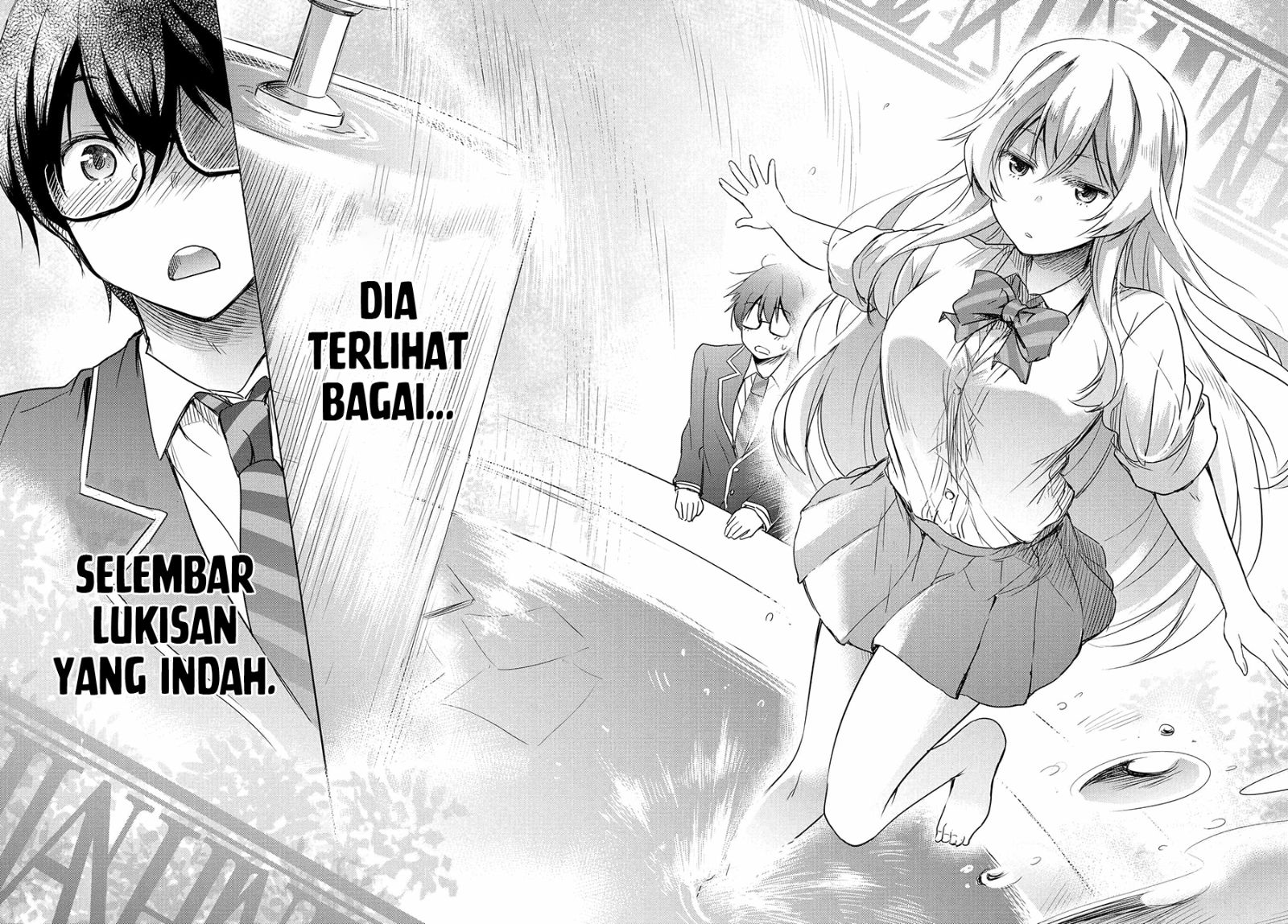 Watashi yori Tsuyoi Otoko to Kekkon shitai no: Seiso na Bijin Seito Kaichou (Jitsu wa Moto Banchou) no Himitsu wo Shiru Inkya (Jitsu wa Kanojo wo Koeru Saikyou no Yankee) Chapter 1.1 - halaman 11