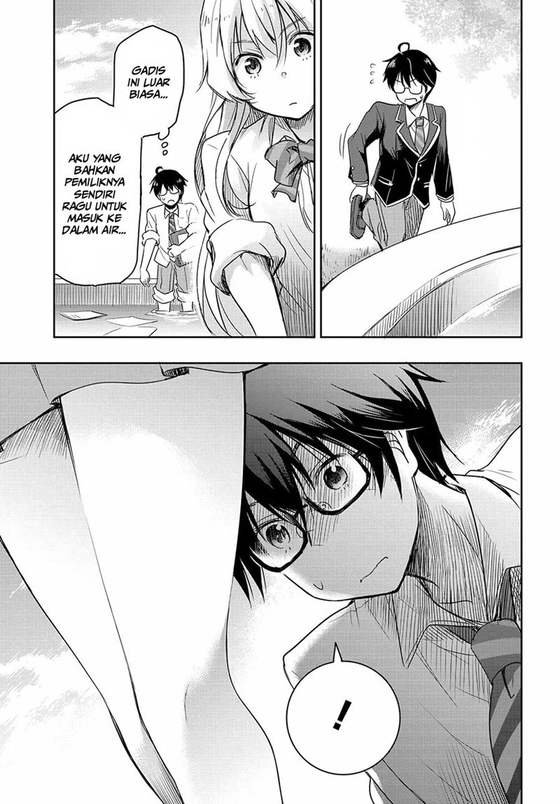 Watashi yori Tsuyoi Otoko to Kekkon shitai no: Seiso na Bijin Seito Kaichou (Jitsu wa Moto Banchou) no Himitsu wo Shiru Inkya (Jitsu wa Kanojo wo Koeru Saikyou no Yankee) Chapter 1.1 - halaman 13