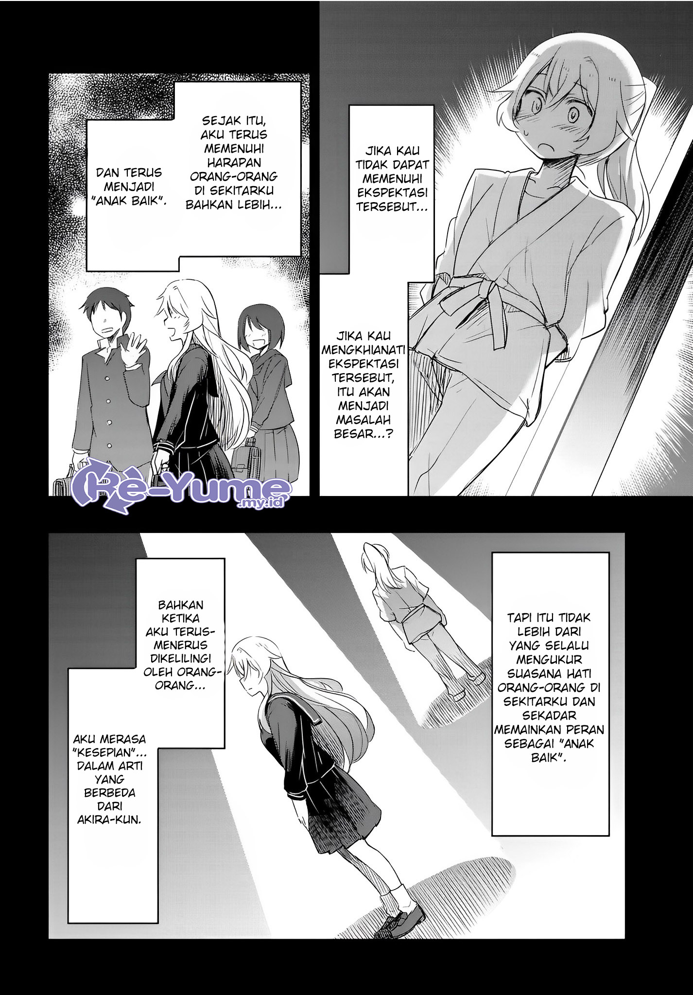 Watashi yori Tsuyoi Otoko to Kekkon shitai no: Seiso na Bijin Seito Kaichou (Jitsu wa Moto Banchou) no Himitsu wo Shiru Inkya (Jitsu wa Kanojo wo Koeru Saikyou no Yankee) Chapter 10 - halaman 13