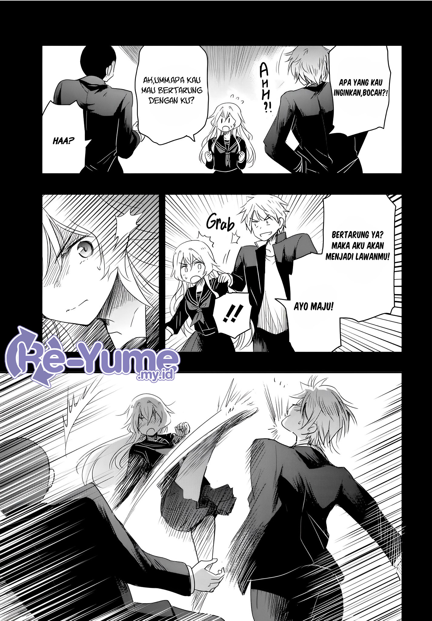 Watashi yori Tsuyoi Otoko to Kekkon shitai no: Seiso na Bijin Seito Kaichou (Jitsu wa Moto Banchou) no Himitsu wo Shiru Inkya (Jitsu wa Kanojo wo Koeru Saikyou no Yankee) Chapter 10 - halaman 16