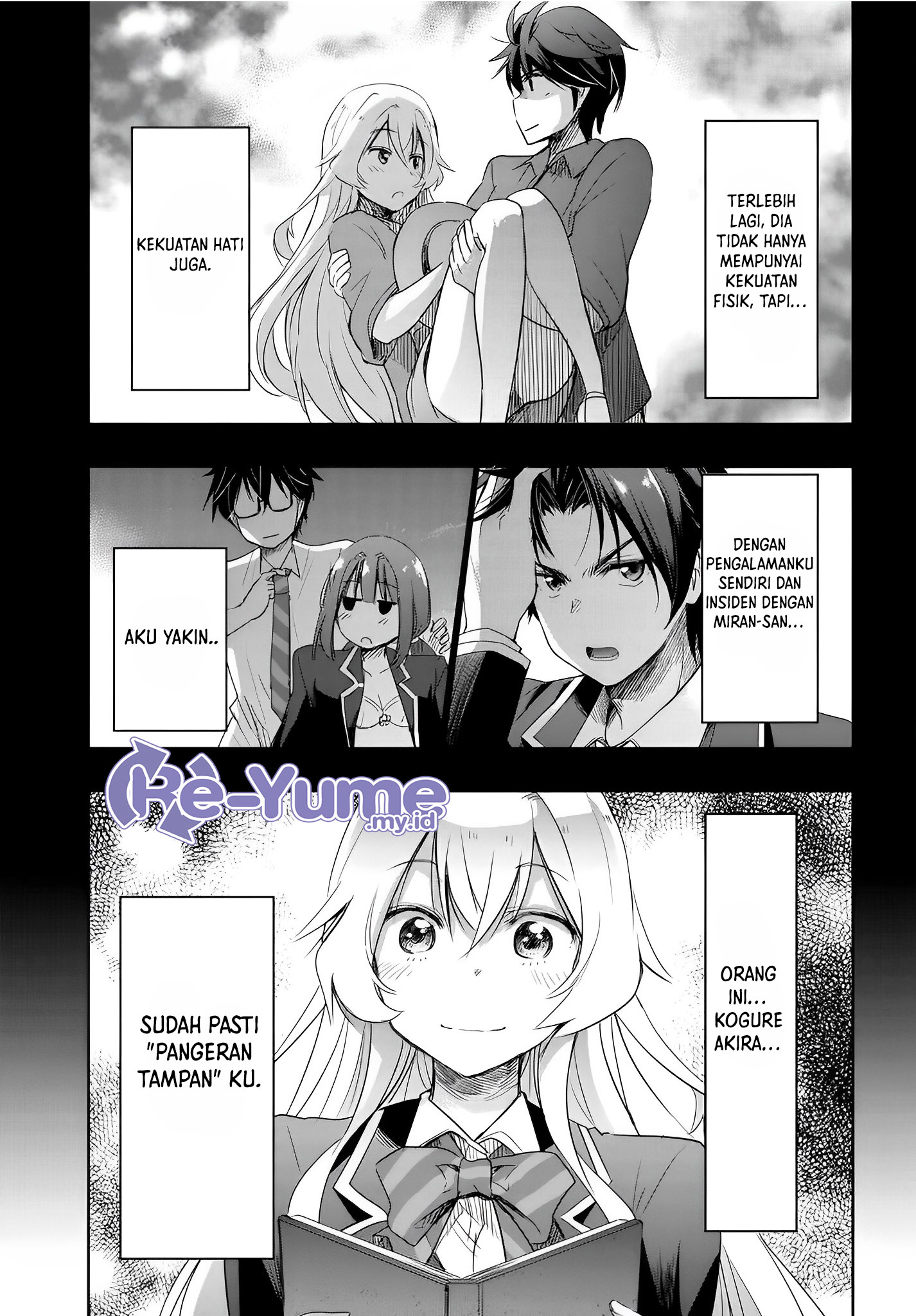 Watashi yori Tsuyoi Otoko to Kekkon shitai no: Seiso na Bijin Seito Kaichou (Jitsu wa Moto Banchou) no Himitsu wo Shiru Inkya (Jitsu wa Kanojo wo Koeru Saikyou no Yankee) Chapter 10 - halaman 20