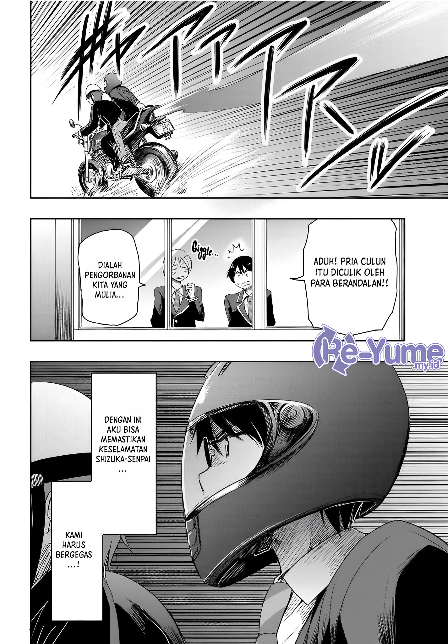 Watashi yori Tsuyoi Otoko to Kekkon shitai no: Seiso na Bijin Seito Kaichou (Jitsu wa Moto Banchou) no Himitsu wo Shiru Inkya (Jitsu wa Kanojo wo Koeru Saikyou no Yankee) Chapter 10 - halaman 25
