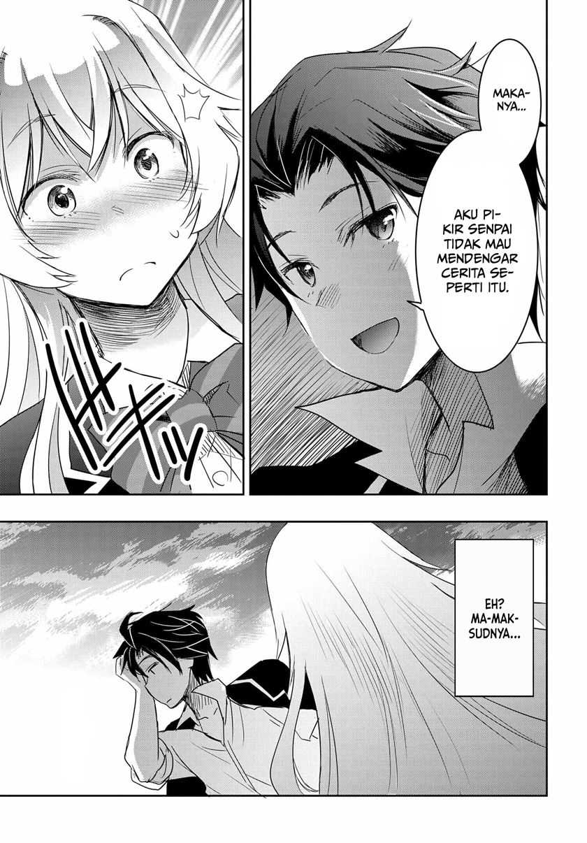 Watashi yori Tsuyoi Otoko to Kekkon shitai no: Seiso na Bijin Seito Kaichou (Jitsu wa Moto Banchou) no Himitsu wo Shiru Inkya (Jitsu wa Kanojo wo Koeru Saikyou no Yankee) Chapter 2 - halaman 35