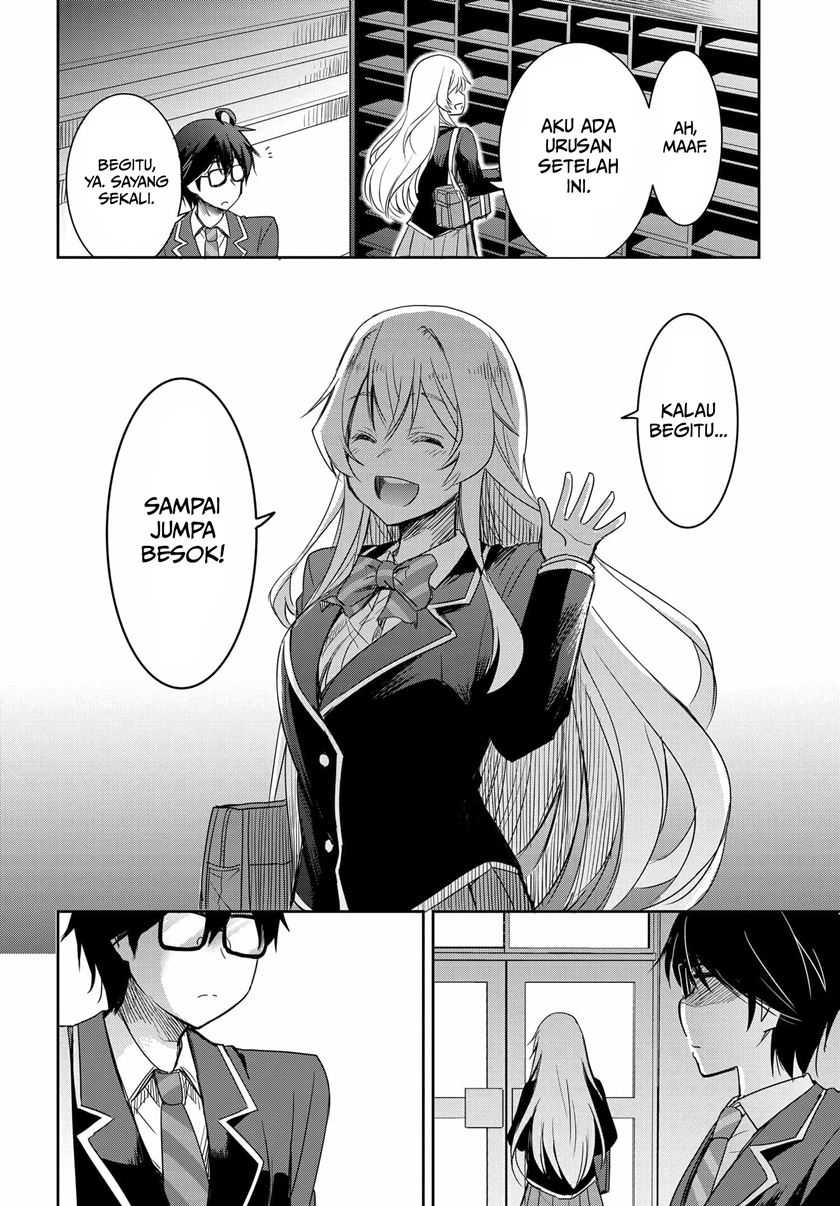 Watashi yori Tsuyoi Otoko to Kekkon shitai no: Seiso na Bijin Seito Kaichou (Jitsu wa Moto Banchou) no Himitsu wo Shiru Inkya (Jitsu wa Kanojo wo Koeru Saikyou no Yankee) Chapter 2 - halaman 7