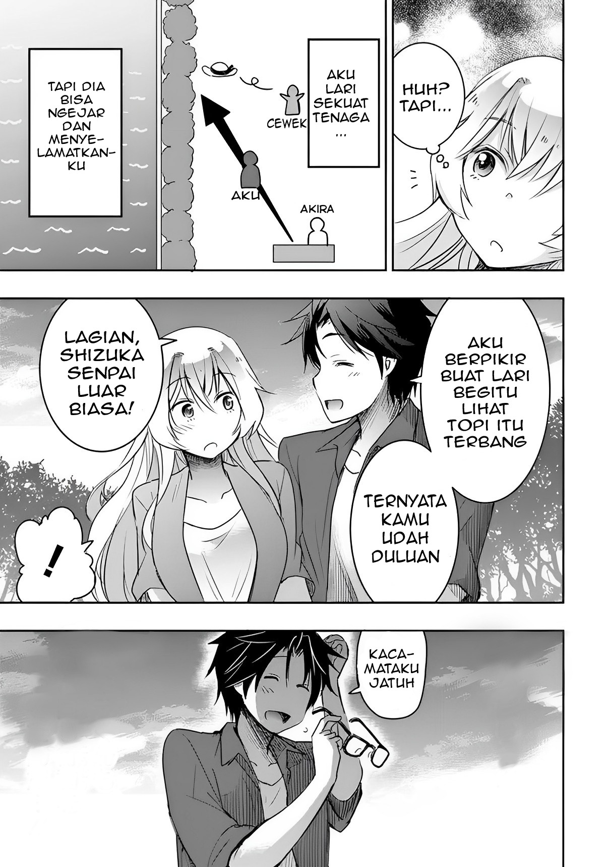 Watashi yori Tsuyoi Otoko to Kekkon shitai no: Seiso na Bijin Seito Kaichou (Jitsu wa Moto Banchou) no Himitsu wo Shiru Inkya (Jitsu wa Kanojo wo Koeru Saikyou no Yankee) Chapter 3 - halaman 27