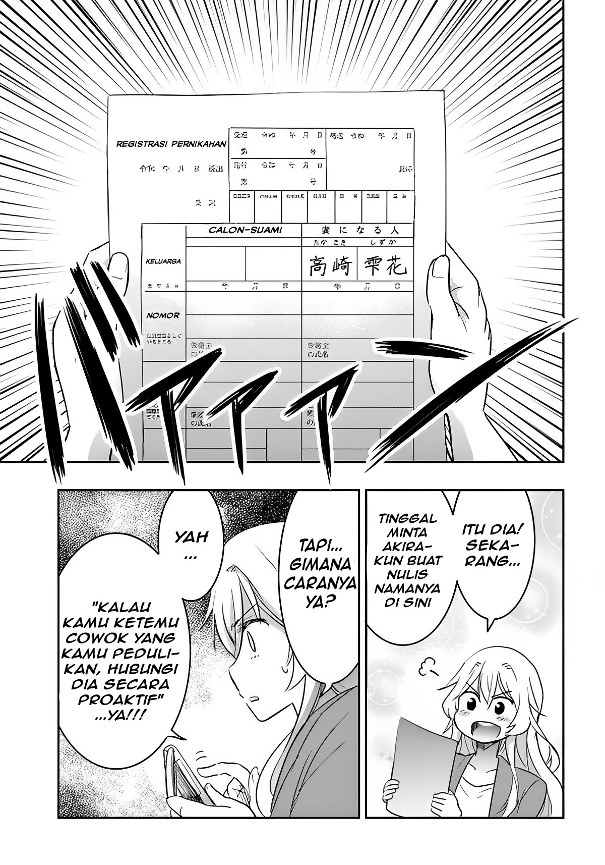 Watashi yori Tsuyoi Otoko to Kekkon shitai no: Seiso na Bijin Seito Kaichou (Jitsu wa Moto Banchou) no Himitsu wo Shiru Inkya (Jitsu wa Kanojo wo Koeru Saikyou no Yankee) Chapter 3 - halaman 31