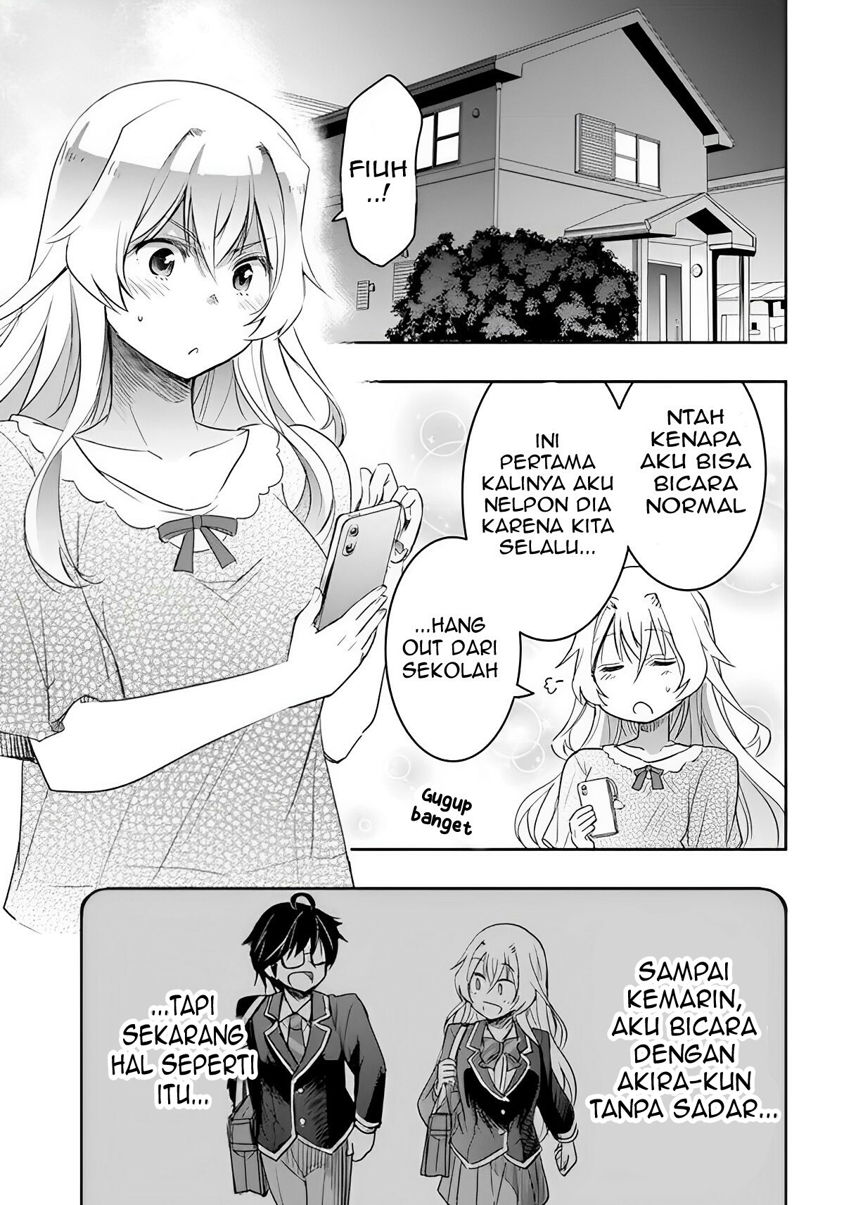Watashi yori Tsuyoi Otoko to Kekkon shitai no: Seiso na Bijin Seito Kaichou (Jitsu wa Moto Banchou) no Himitsu wo Shiru Inkya (Jitsu wa Kanojo wo Koeru Saikyou no Yankee) Chapter 3 - halaman 4