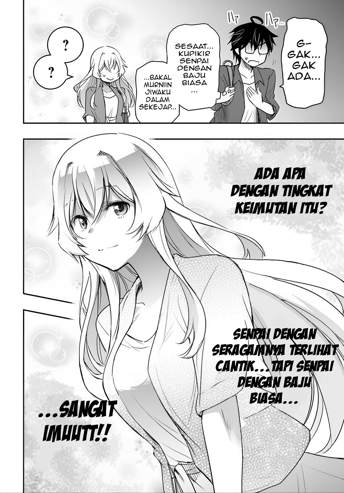 Watashi yori Tsuyoi Otoko to Kekkon shitai no: Seiso na Bijin Seito Kaichou (Jitsu wa Moto Banchou) no Himitsu wo Shiru Inkya (Jitsu wa Kanojo wo Koeru Saikyou no Yankee) Chapter 3 - halaman 9