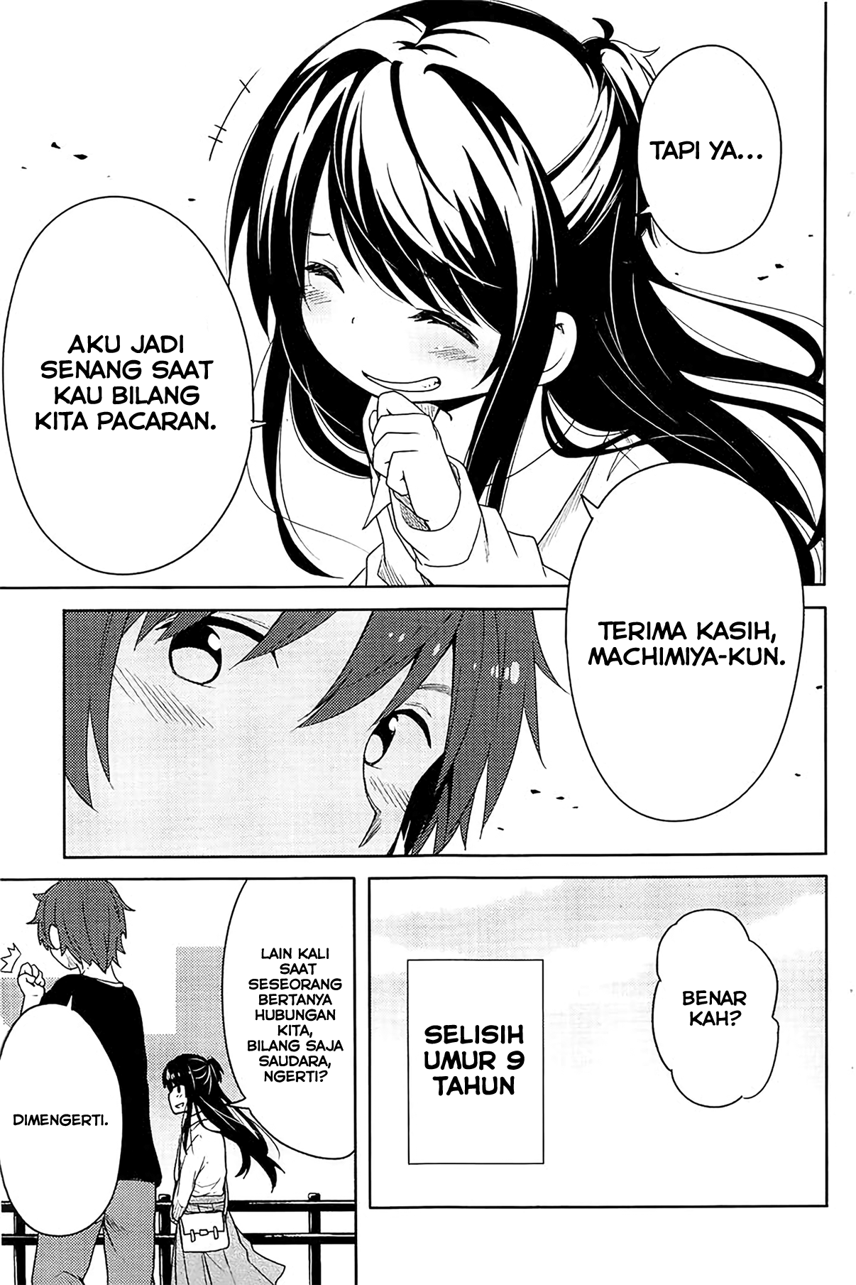 Watashitachi no Futekisetsu na Kankei Chapter 0 - halaman 9