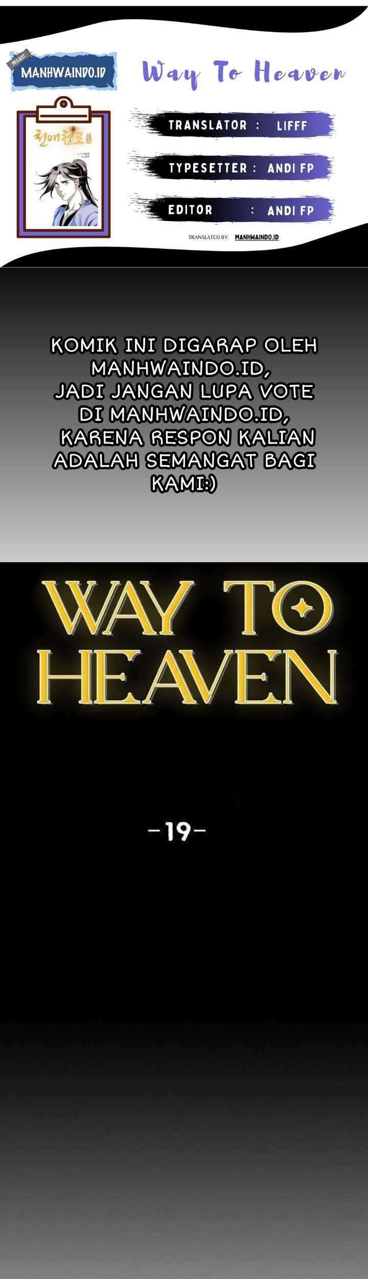 Way To Heaven Chapter 19 - halaman 1