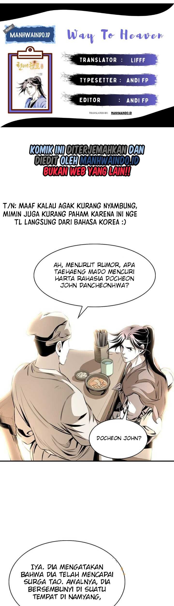 Way To Heaven Chapter 23 - halaman 1
