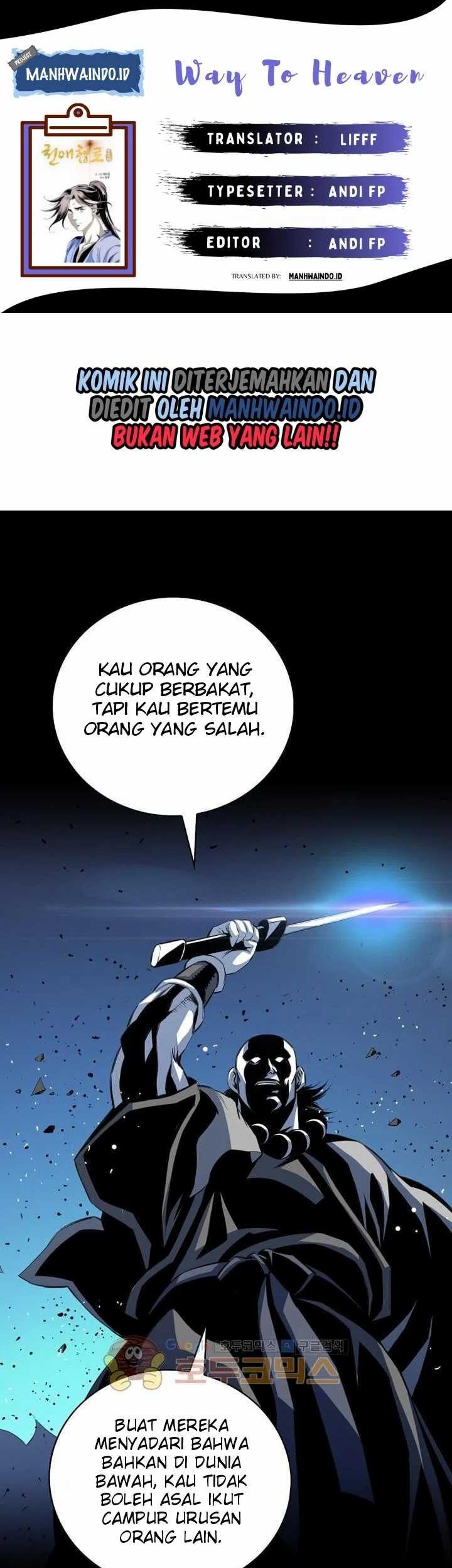 Way To Heaven Chapter 25 - halaman 1