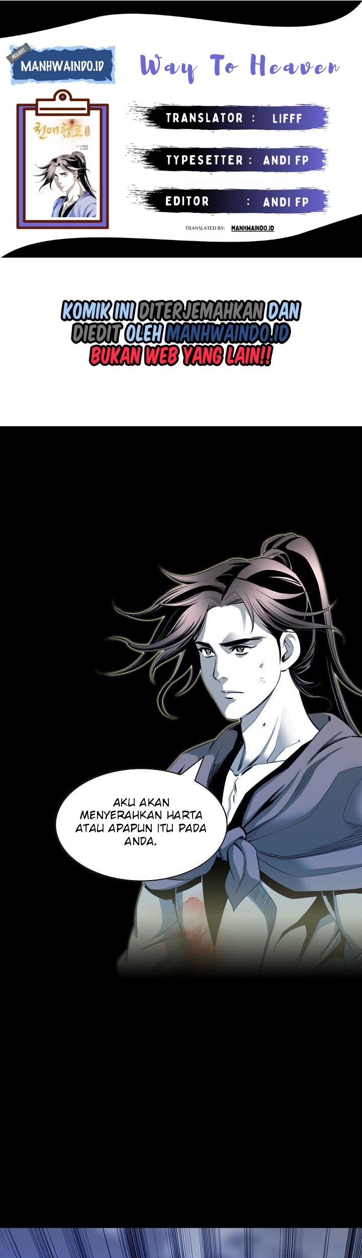 Way To Heaven Chapter 27 - halaman 1