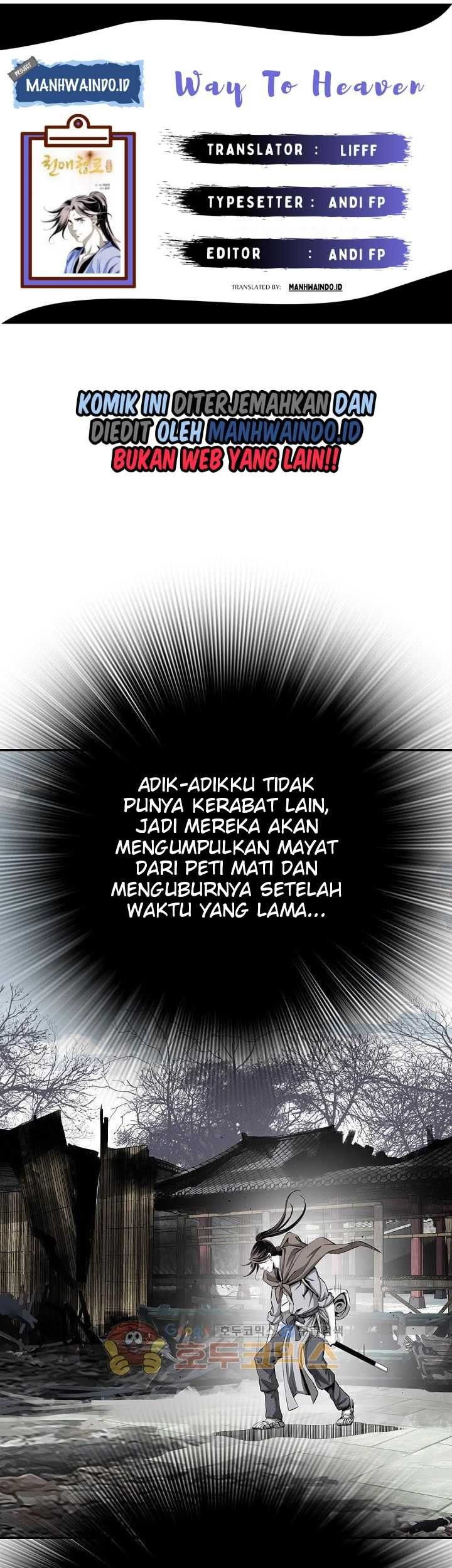 Way To Heaven Chapter 64 - halaman 1