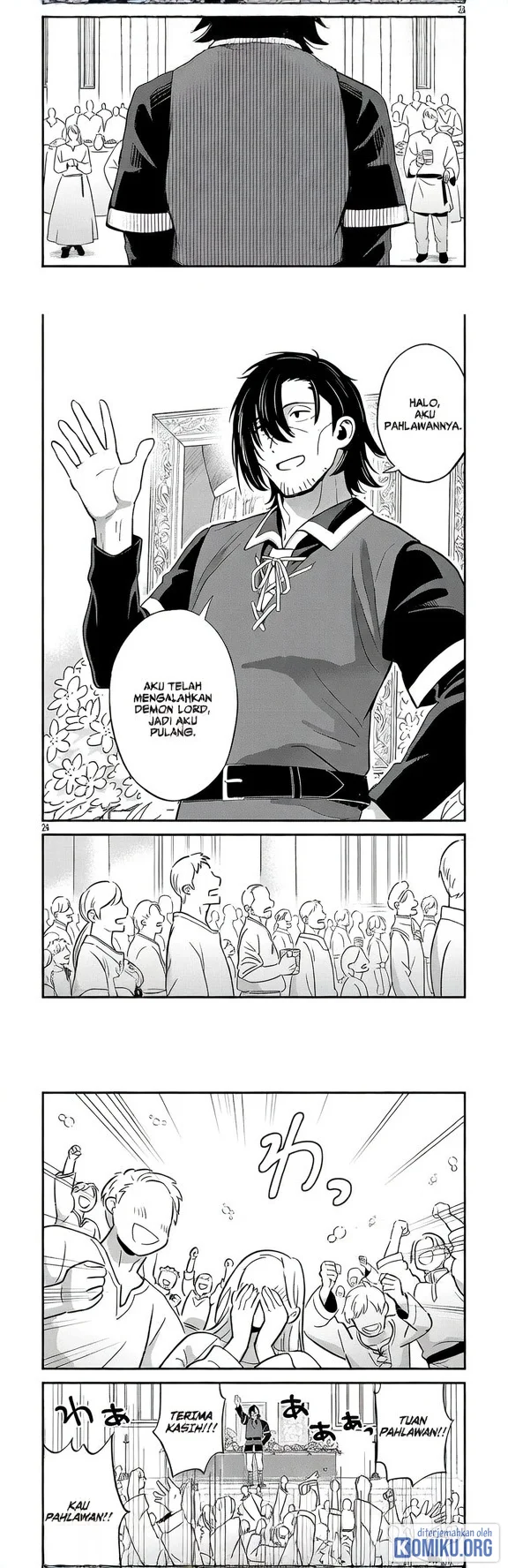 We Beat The Demon Lord So Let’s go Home Chapter 1 - halaman 14