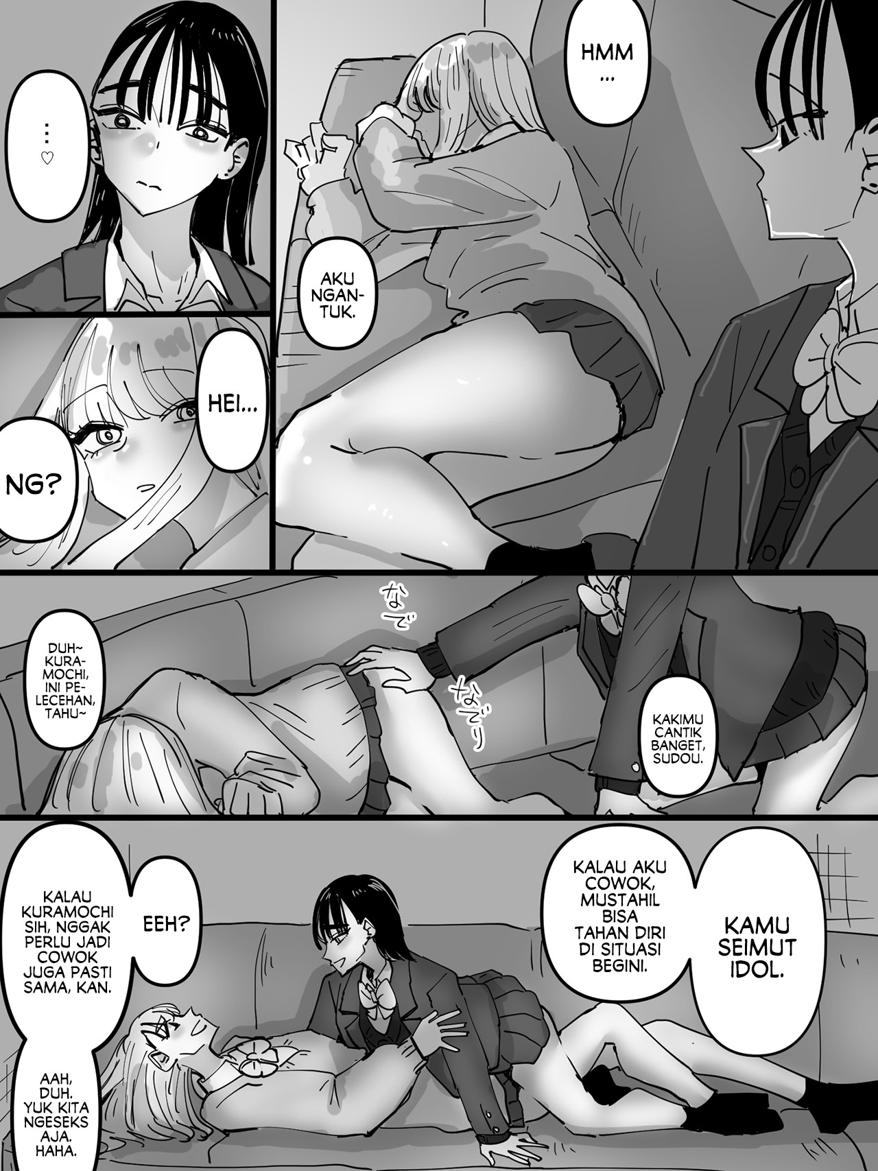 We Had Pretend Sex in the Karaoke Box and the Clerk Saw Us Chapter 0 - halaman 4