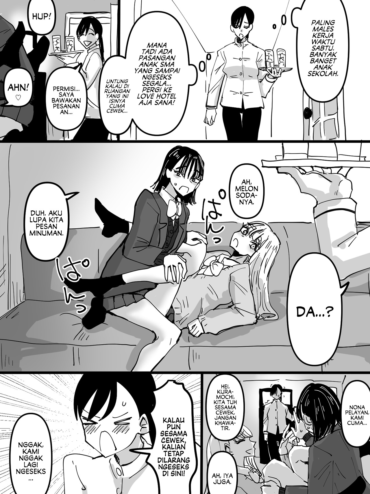 We Had Pretend Sex in the Karaoke Box and the Clerk Saw Us Chapter 0 - halaman 5