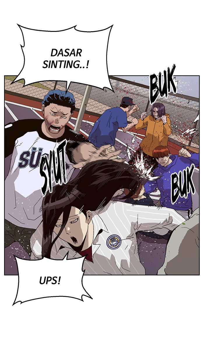 Weak Hero Chapter 145 - halaman 73
