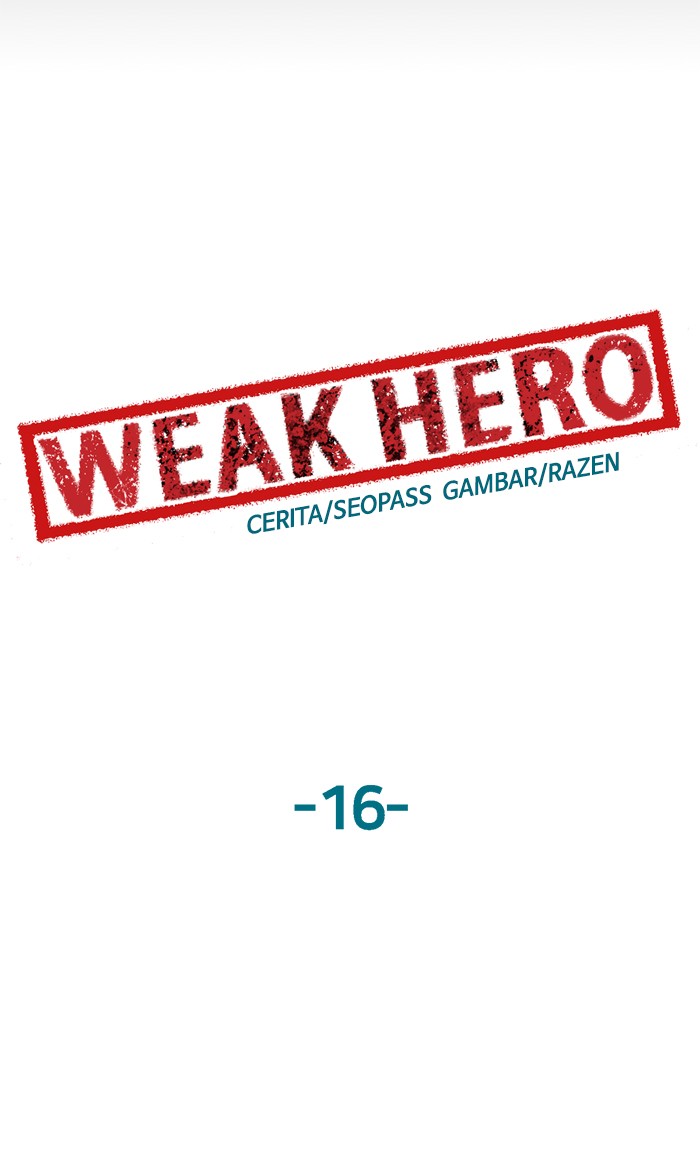 Weak Hero Chapter 16 - halaman 61