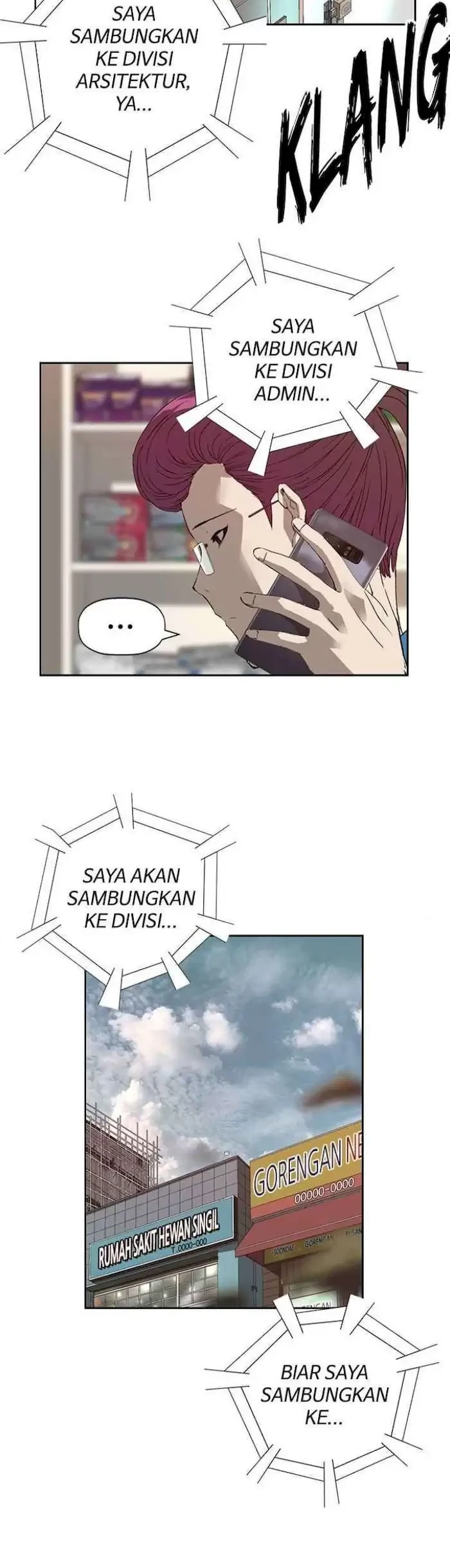 Weak Hero Chapter 185 - halaman 41