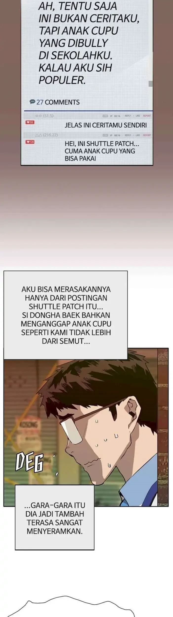 Weak Hero Chapter 186 - halaman 22
