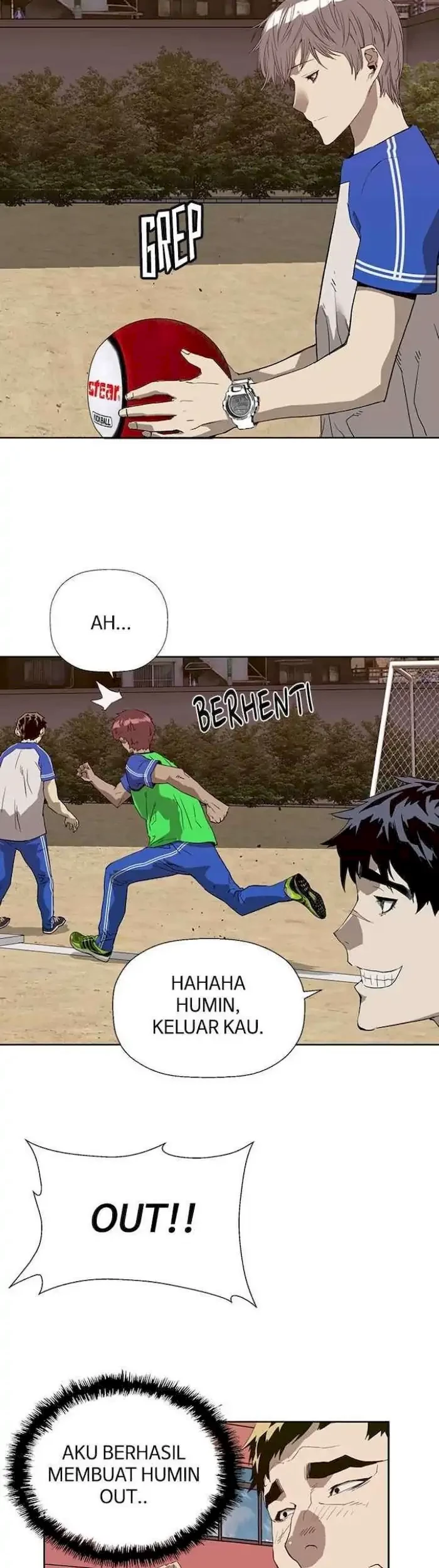 Weak Hero Chapter 187 - halaman 9