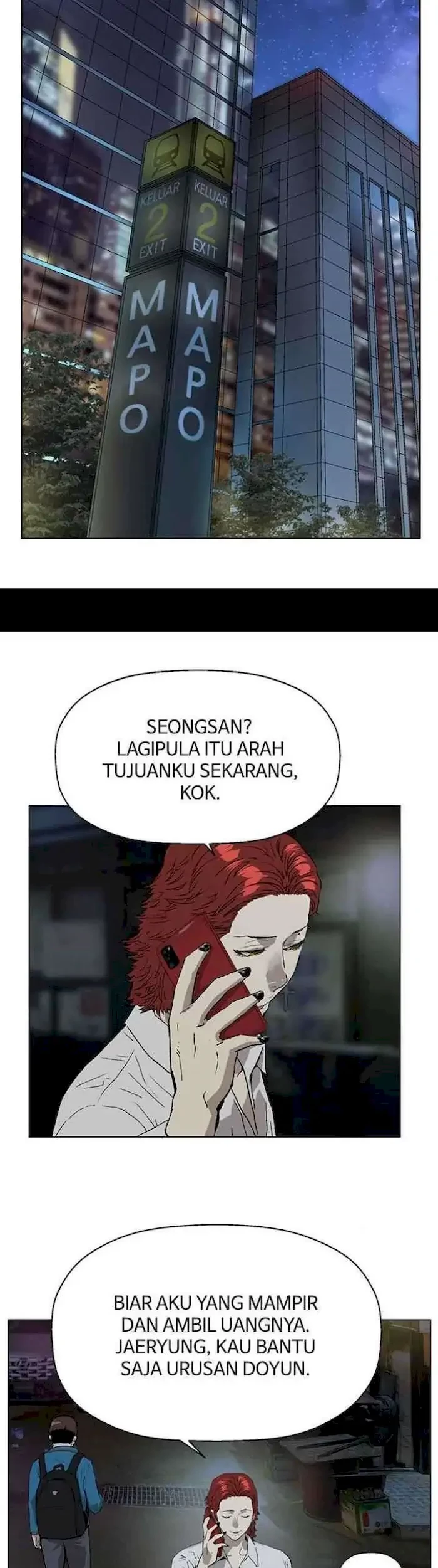 Weak Hero Chapter 195 - halaman 76