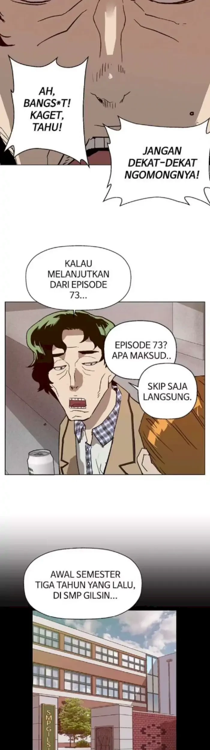 Weak Hero Chapter 197 - halaman 74