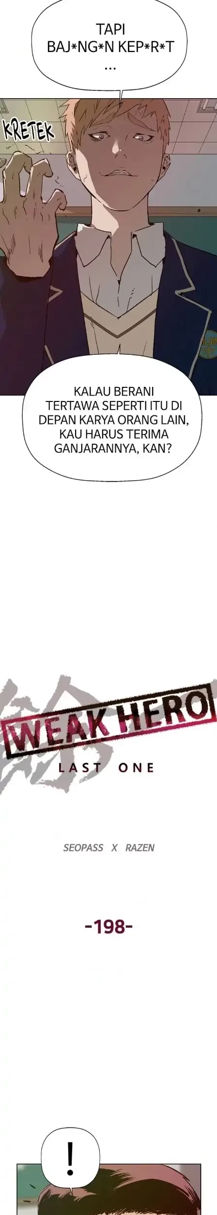 Weak Hero Chapter 198 - halaman 14