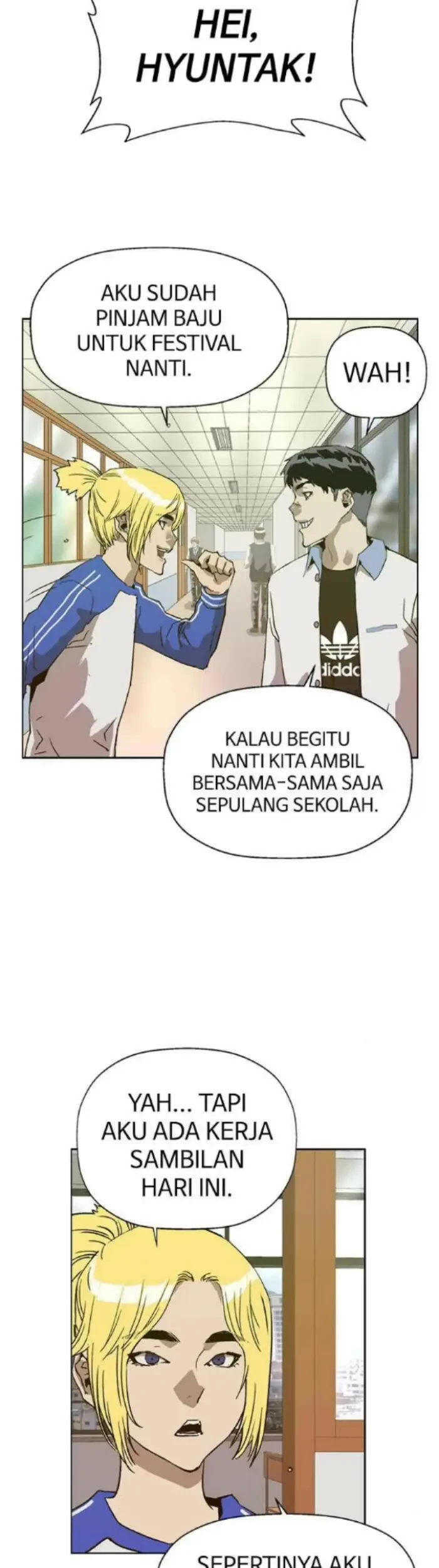 Weak Hero Chapter 216.1 - halaman 19