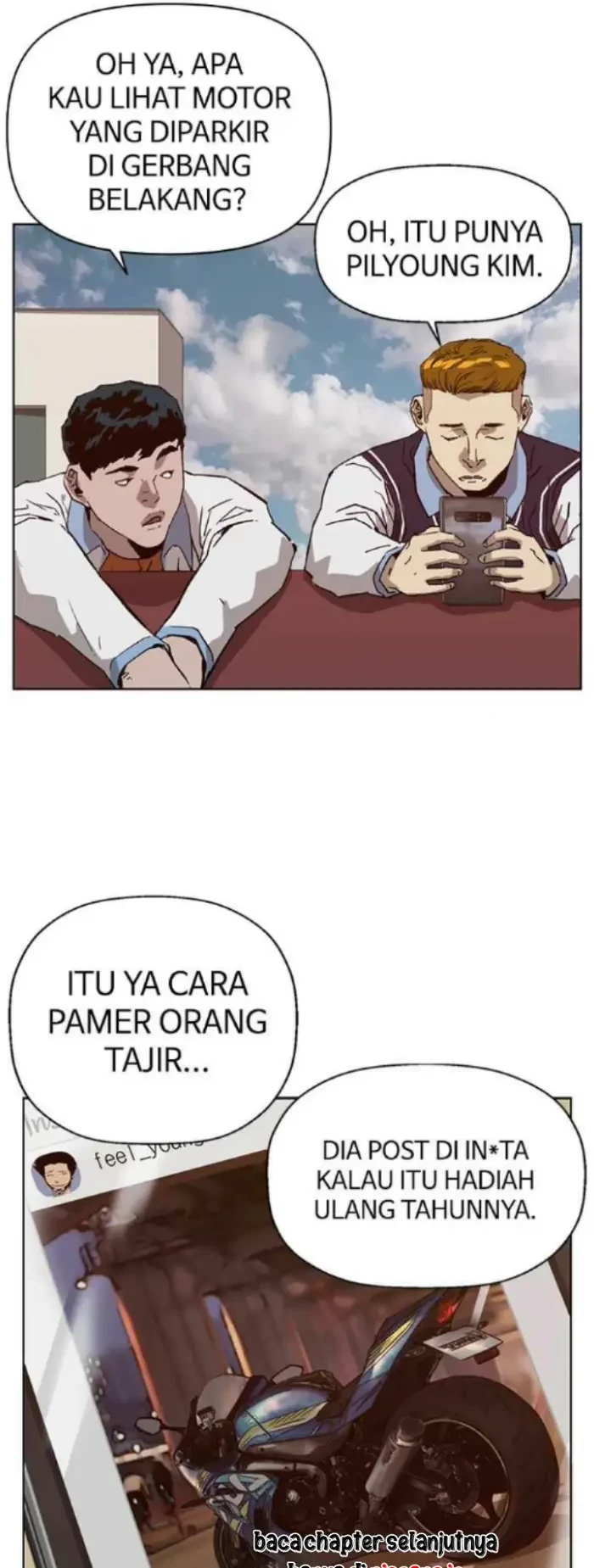 Weak Hero Chapter 216.1 - halaman 4