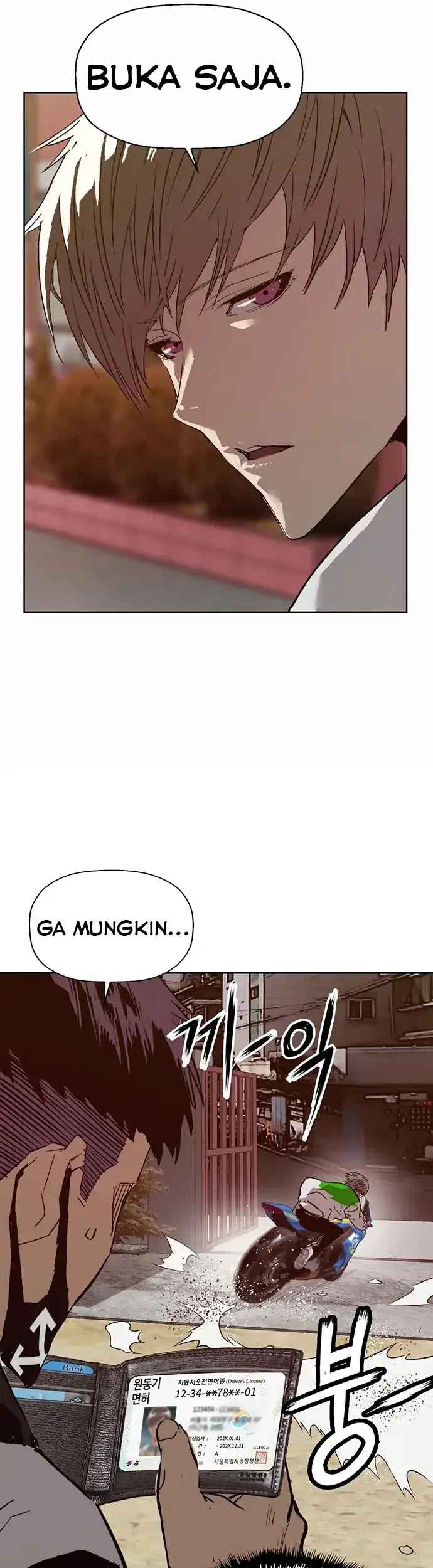 Weak Hero Chapter 218.1 - halaman 19