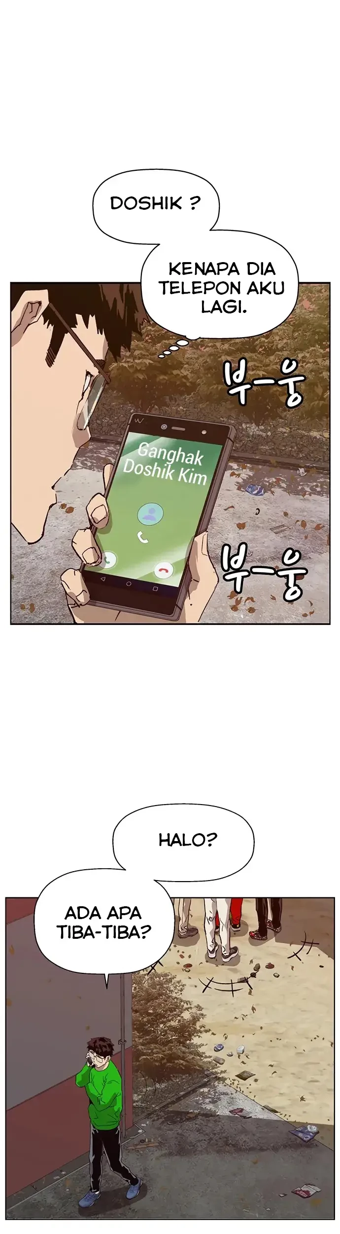 Weak Hero Chapter 218.1 - halaman 9