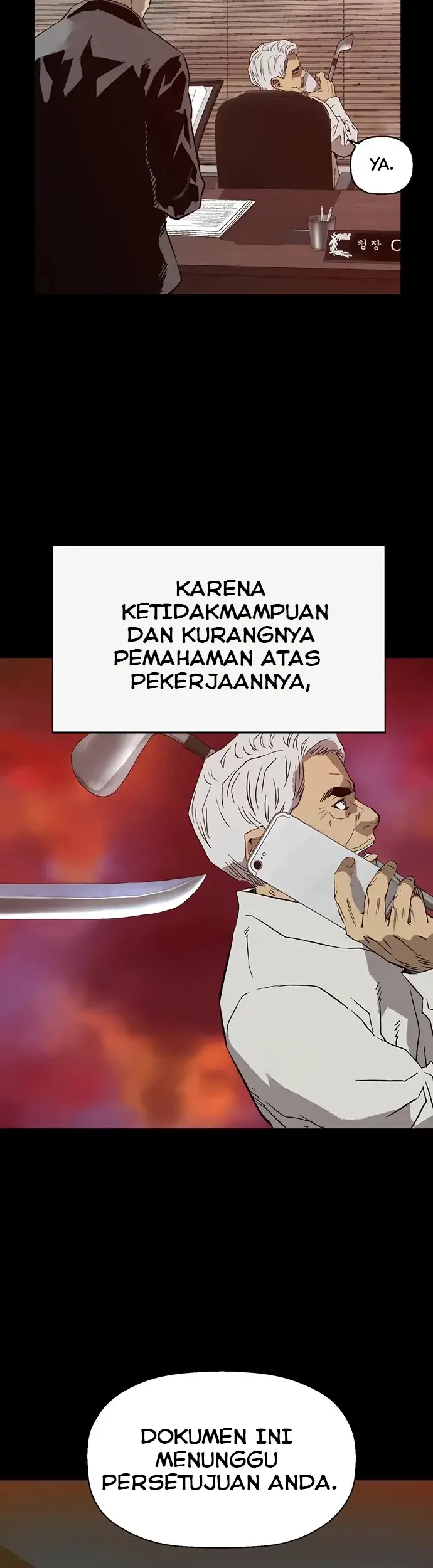 Weak Hero Chapter 218.2 - halaman 5