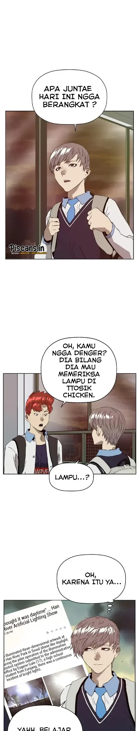 Weak Hero Chapter 219.1 - halaman 18