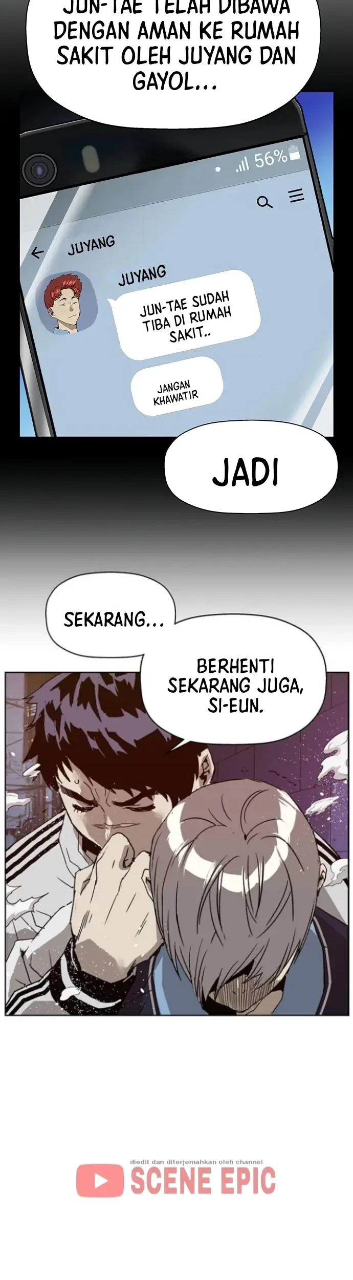 Weak Hero Chapter 227 - halaman 54