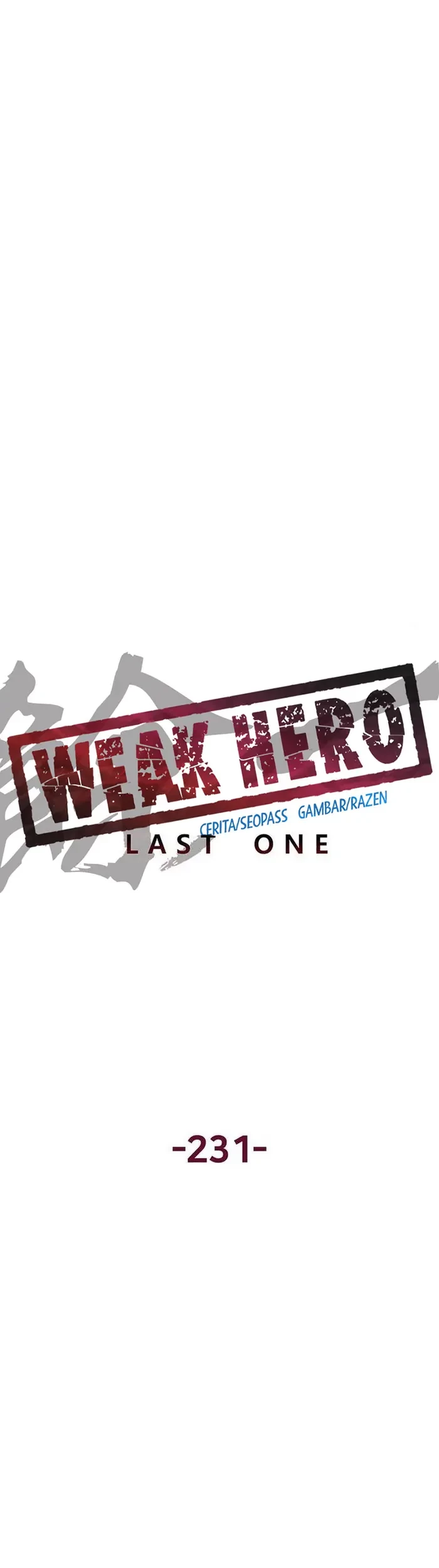 Weak Hero Chapter 231 - halaman 14