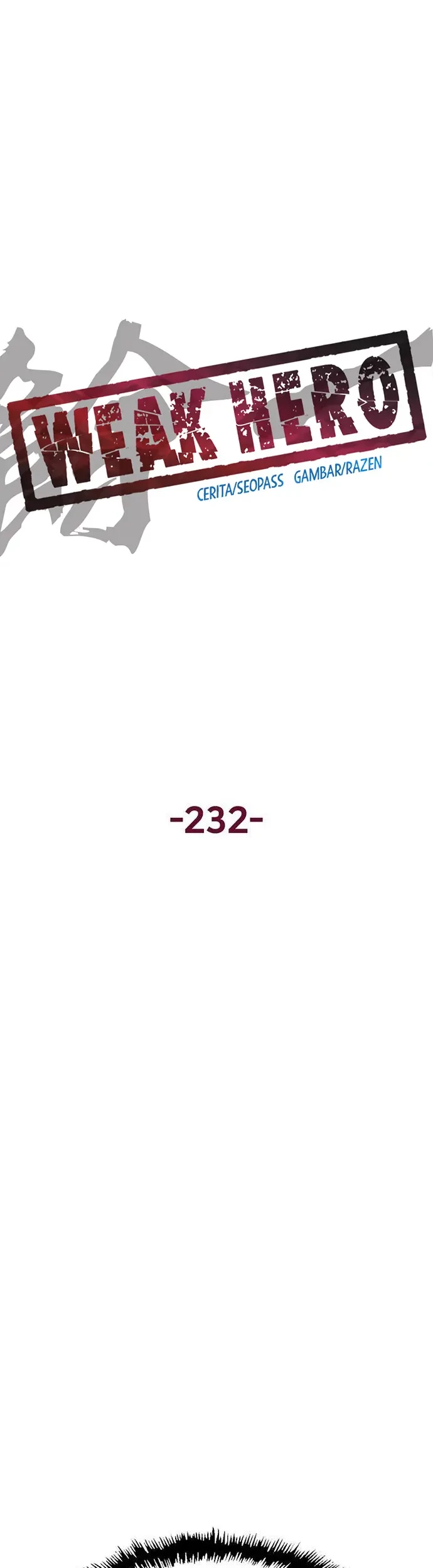 Weak Hero Chapter 232 - halaman 20